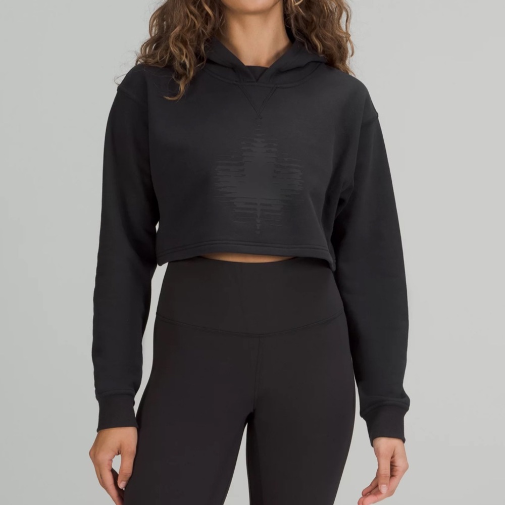 Lululemon Team Canada All Yours Cropped Hoodie - Sz 8